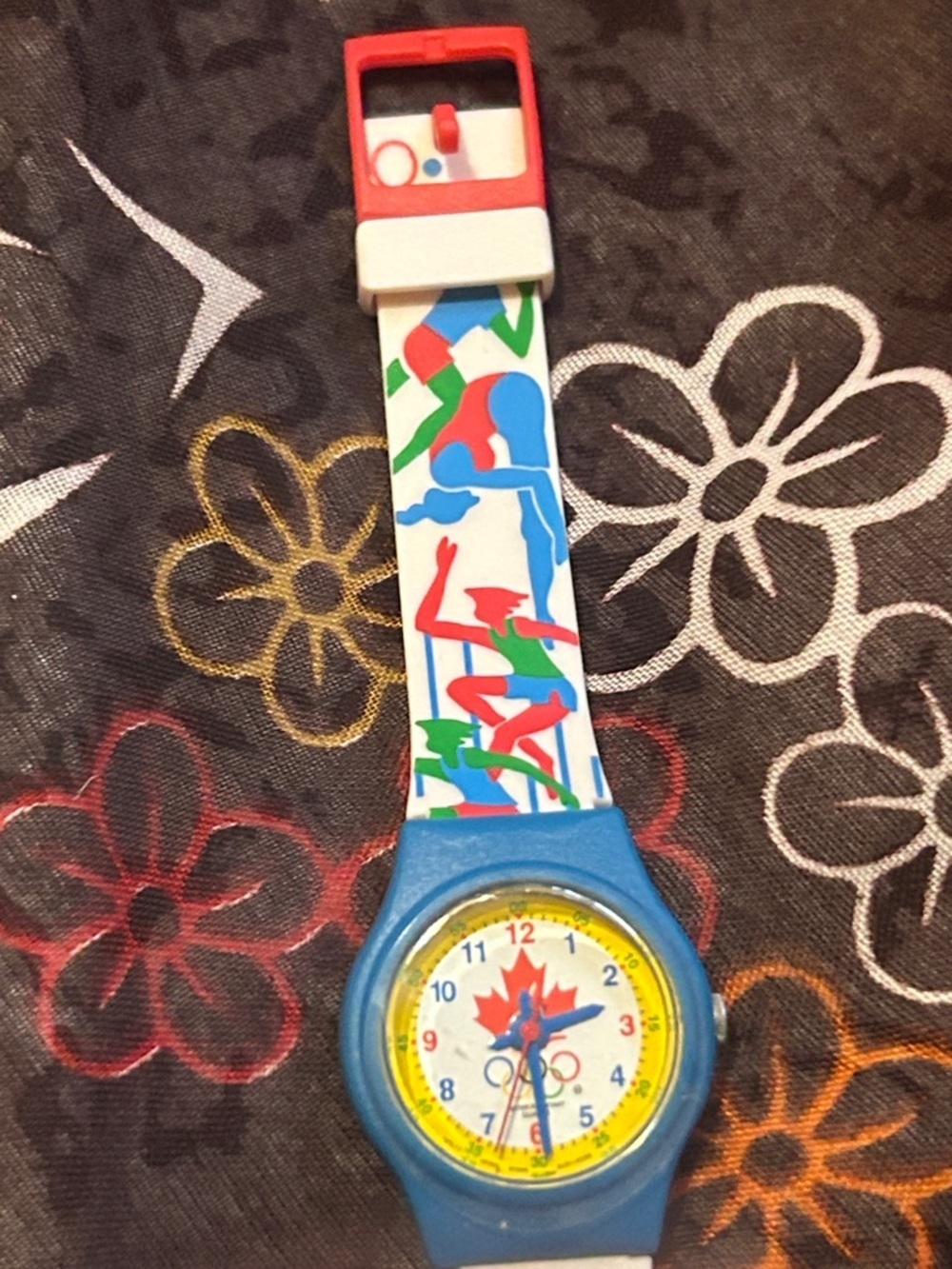 1996 Atlanta Olympic Promotional Watch Athlete Design Vintage collectible - Picture 5 of 9